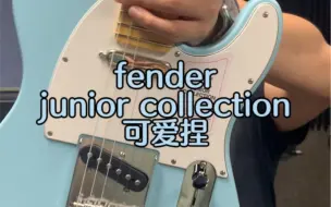 Télécharger la video: fender junior tele 日芬猪妮儿铁力电子结他