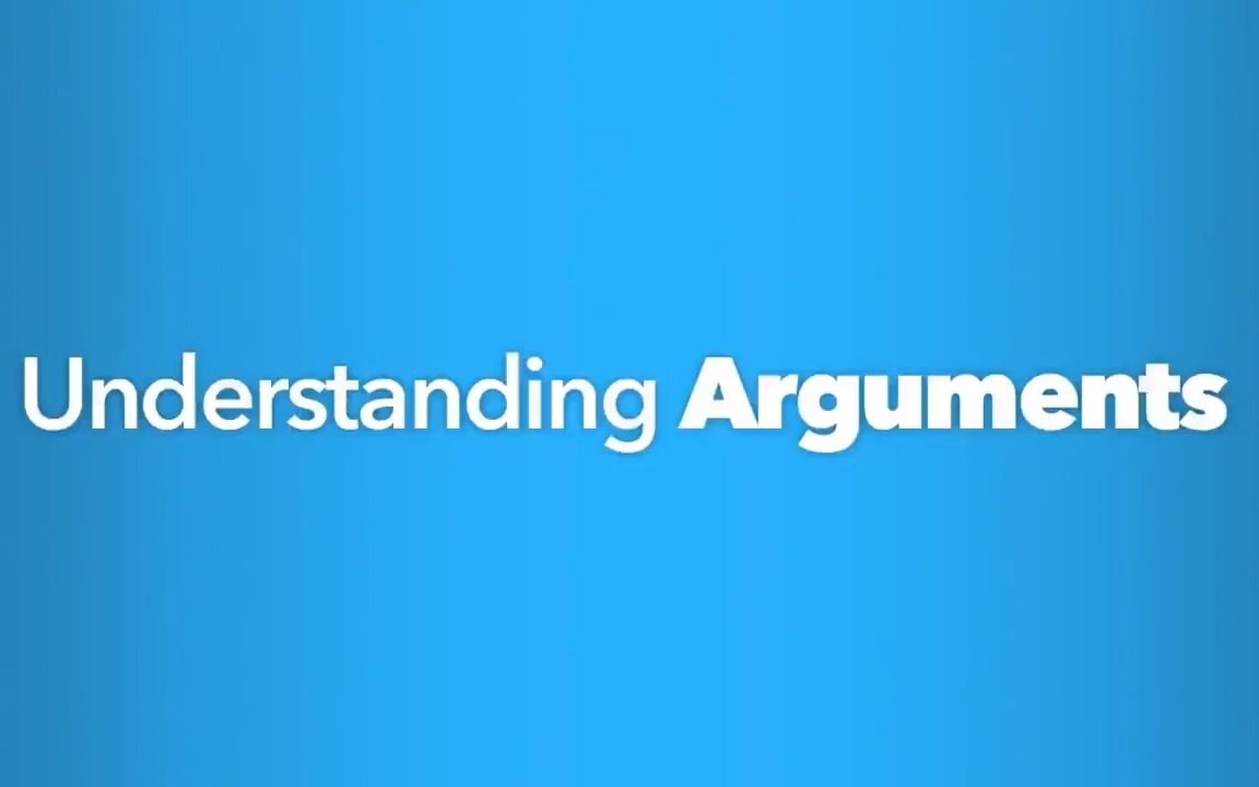 [图]1.2 理解论证 Understanding Arguments