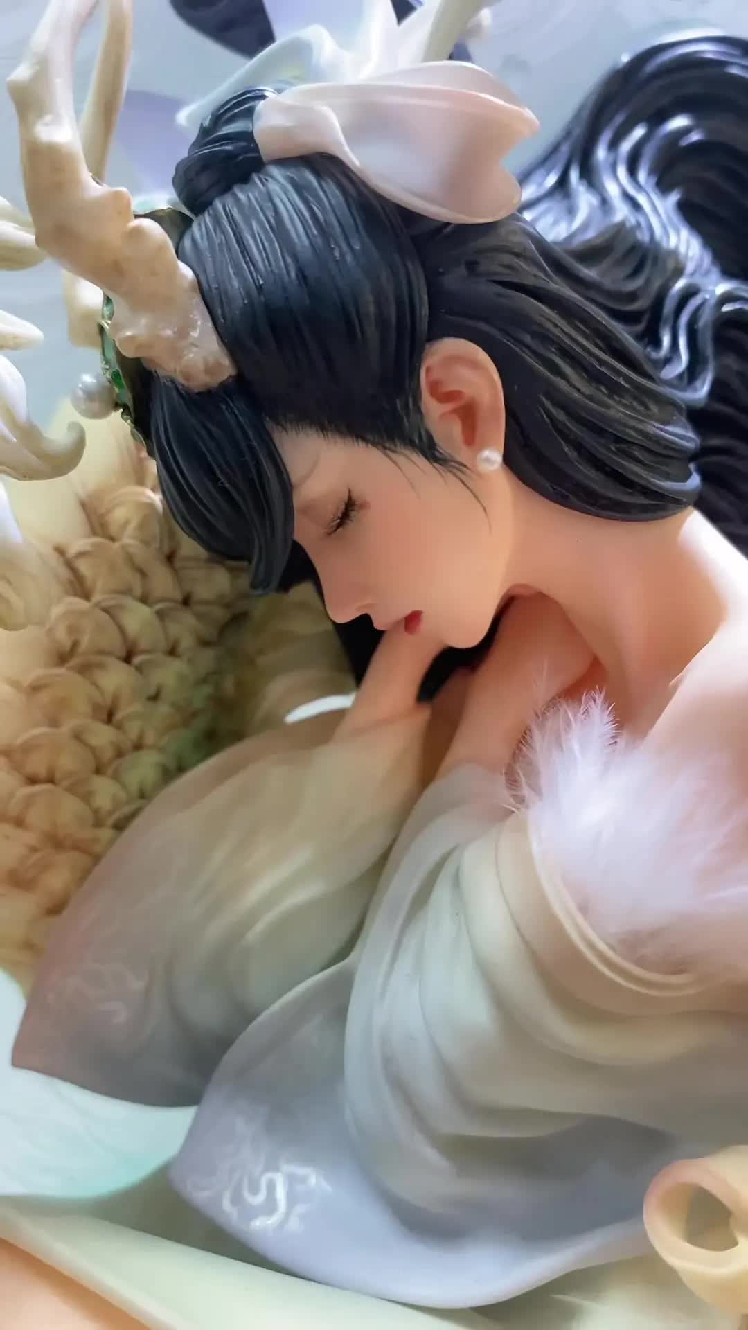 双开箱罗鹏老师的作品:御龙-眠,大家觉得哪个好看呢97～(它们俩价格