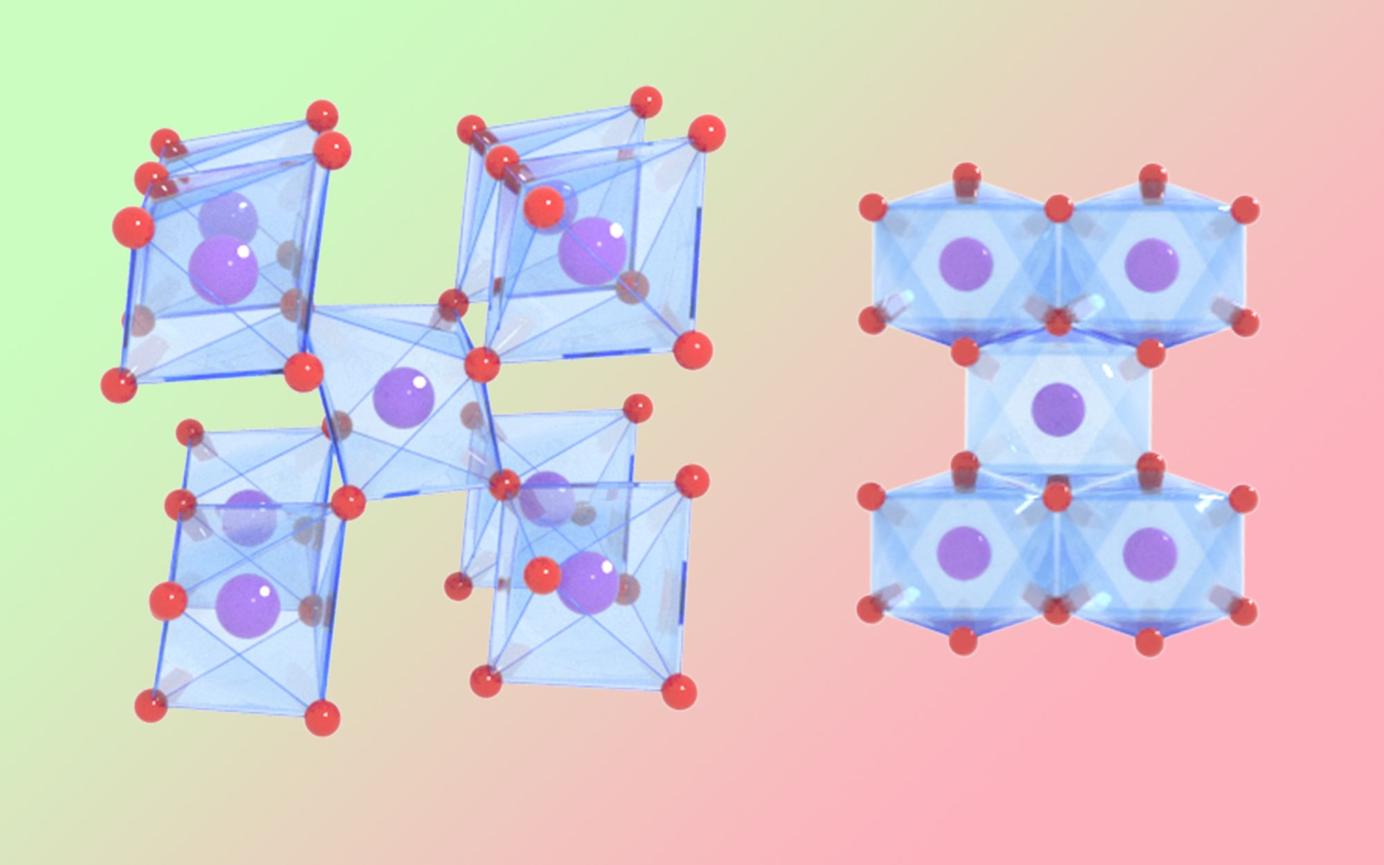 晶体结构和点阵的简单做法-3dmax科研绘图