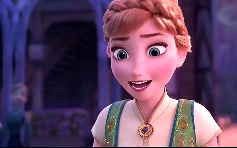 冰雪奇缘:冰雪女王被冻感冒发着烧给妹妹举办了一个完美生日会