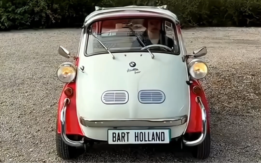 欣赏一下上世纪50年代石油危机下的产物 宝马isetta!