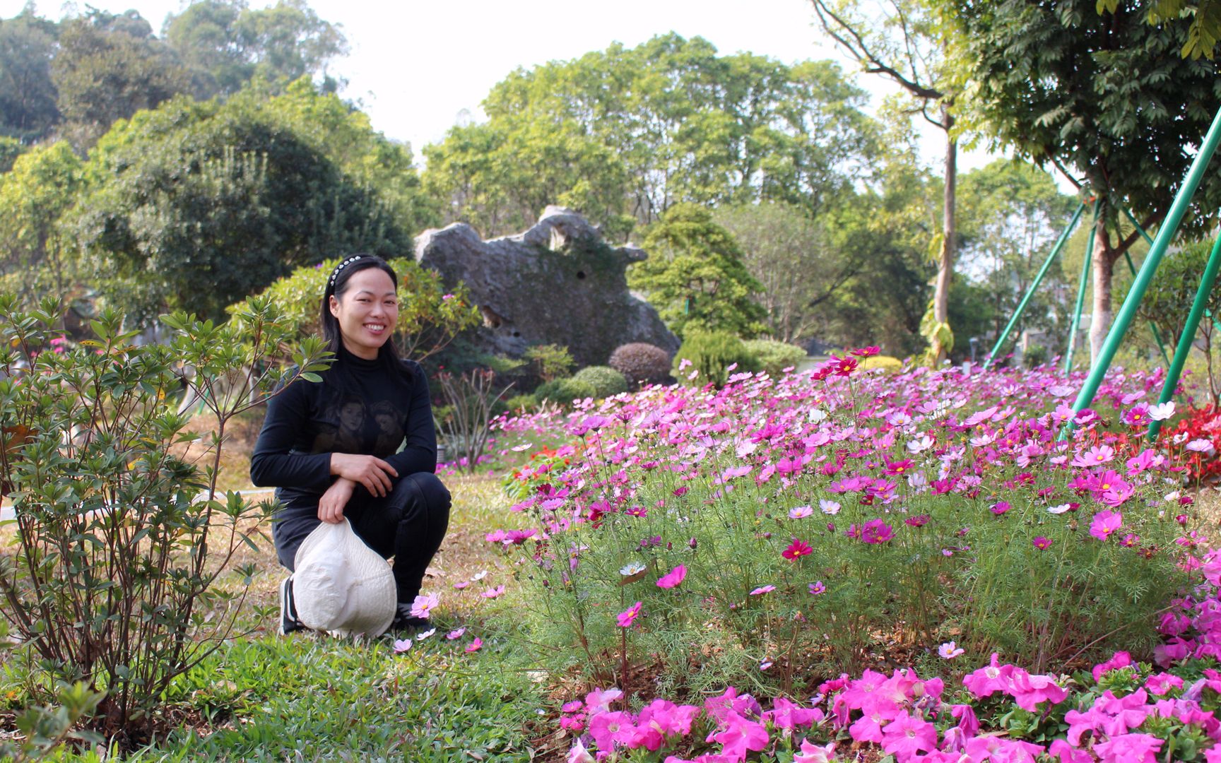 东莞这里百花争艳,并且免门票,是春节休闲游玩的好地方哔哩哔哩bilibili