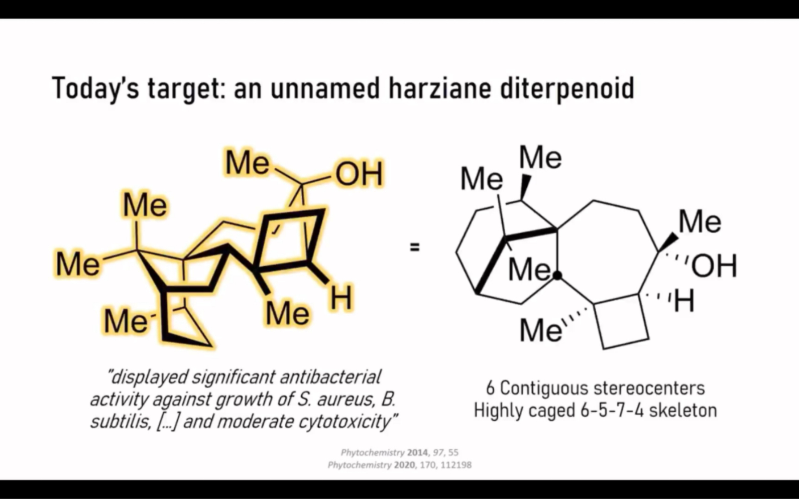 Erick M. Carreira: Harziane二萜的全合成——天然产物全合成的意义之真假结构哔哩哔哩bilibili