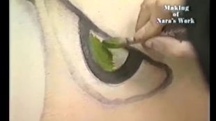 画点什么 油画棒涂个奈良美智1998年的作品 哔哩哔哩 つロ干杯 Bilibili