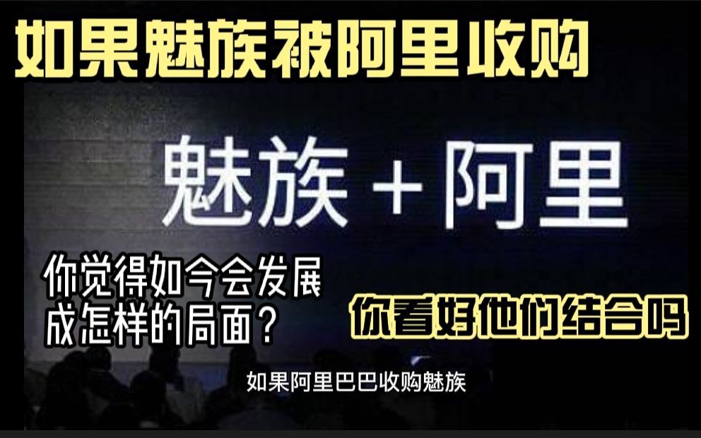 如果魅族当年被阿里收购而不是投资,如今会发展成怎样的局面?哔哩哔哩bilibili