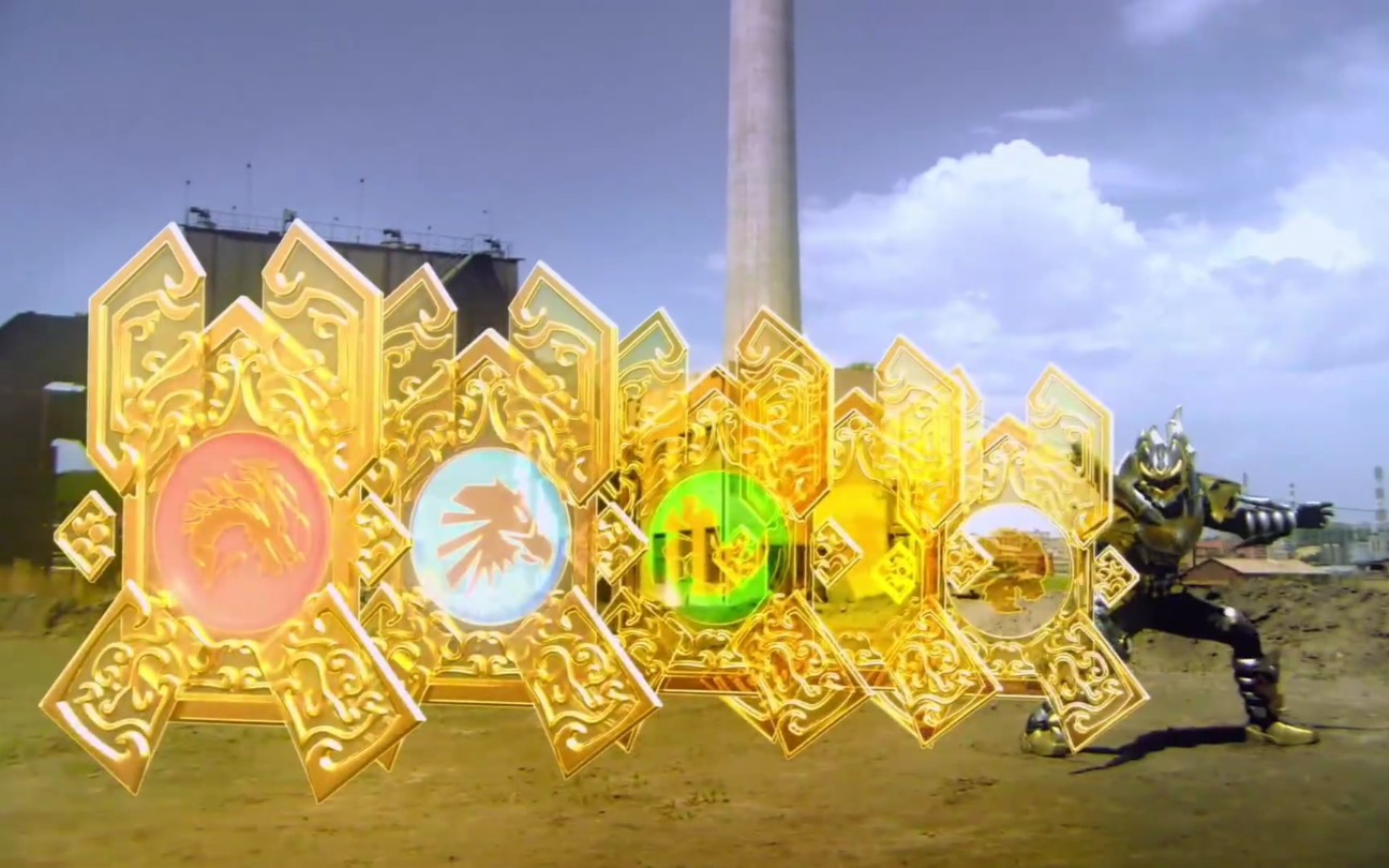 【铠甲勇士之帝皇侠】五圣必杀甲虫兽