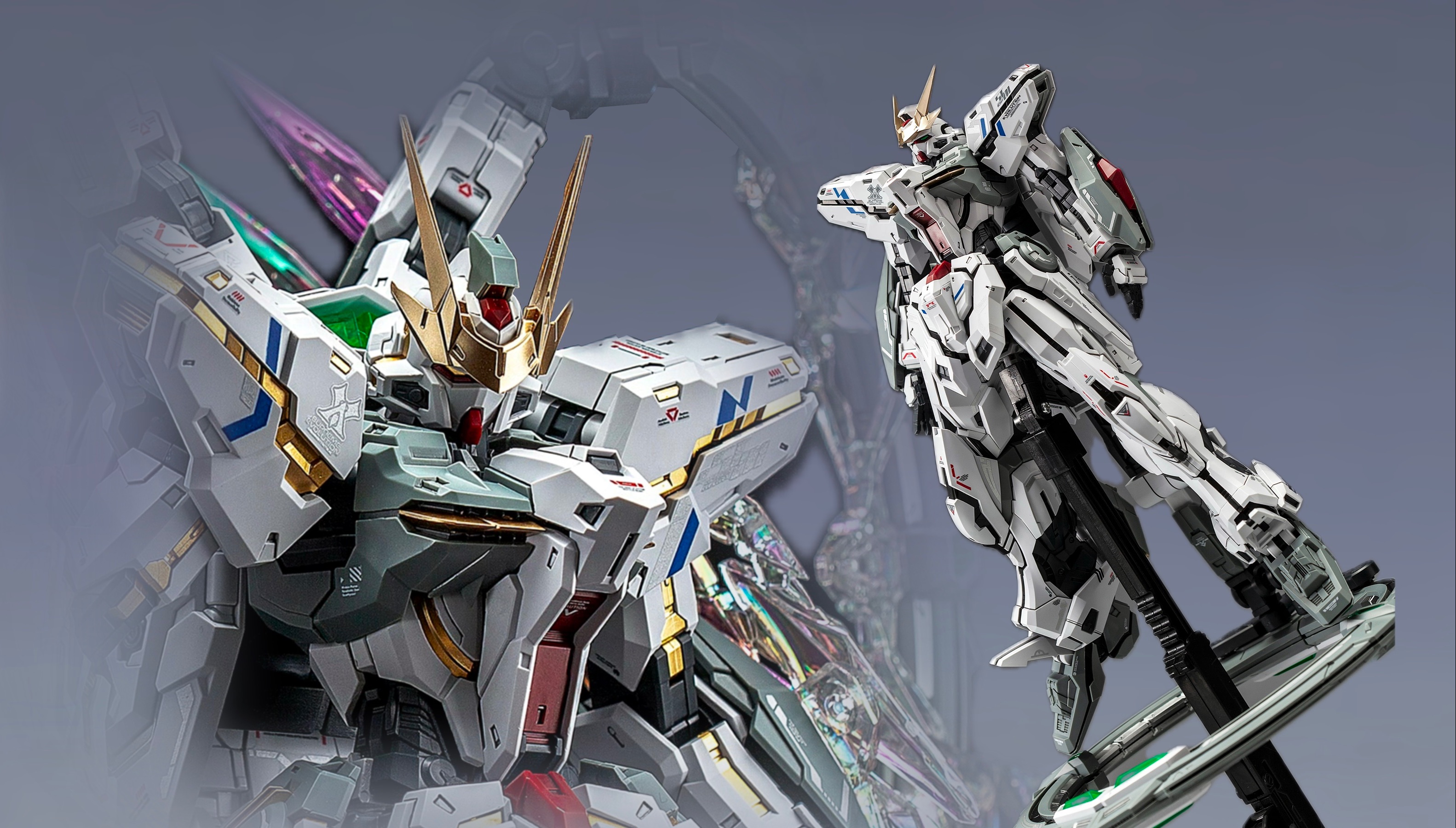 再版颜色优化 但张数…超模力魂 1/100 怨念回响 光辉 |mg观星者高达