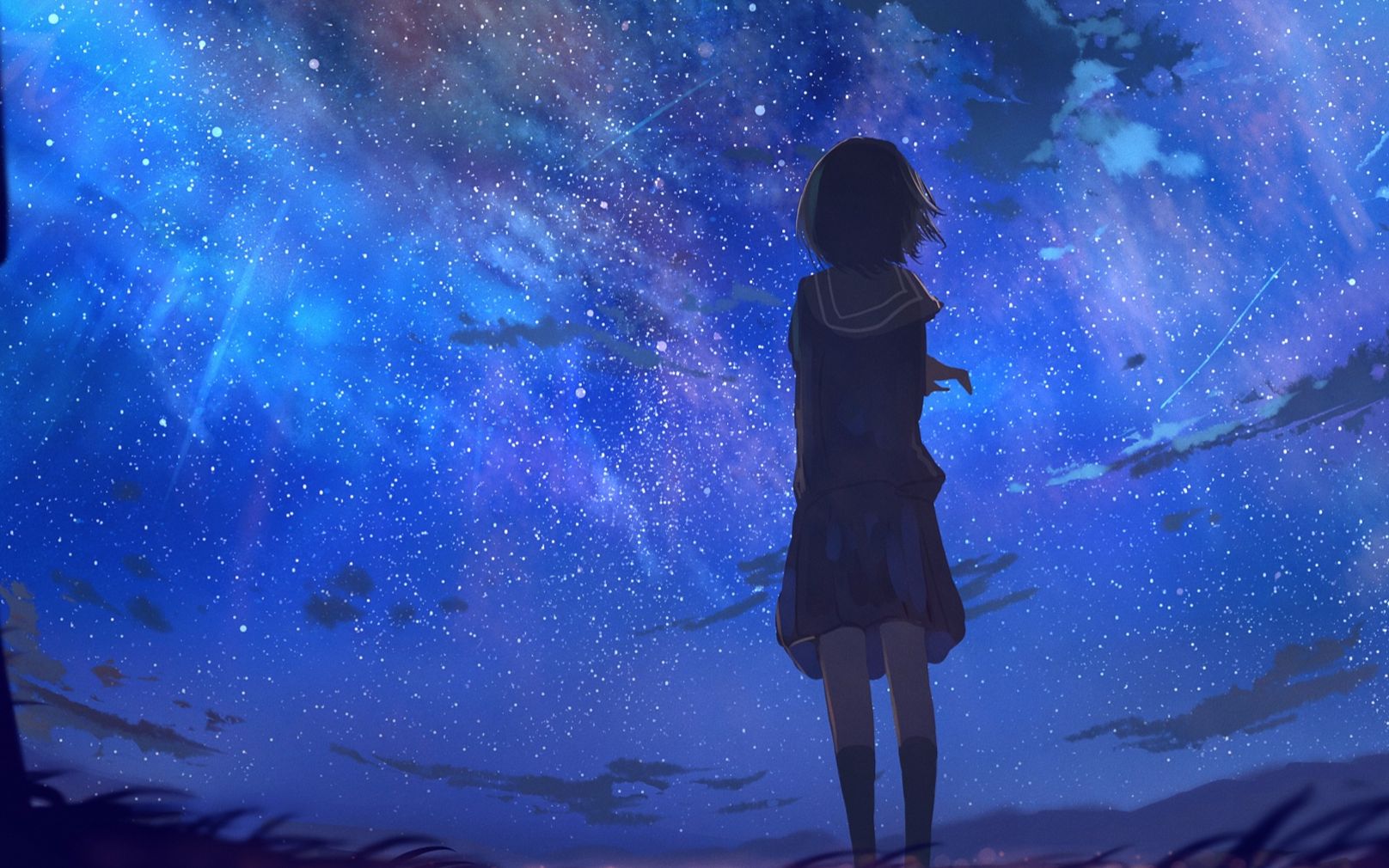 每日一曲星空下的孤独守望者