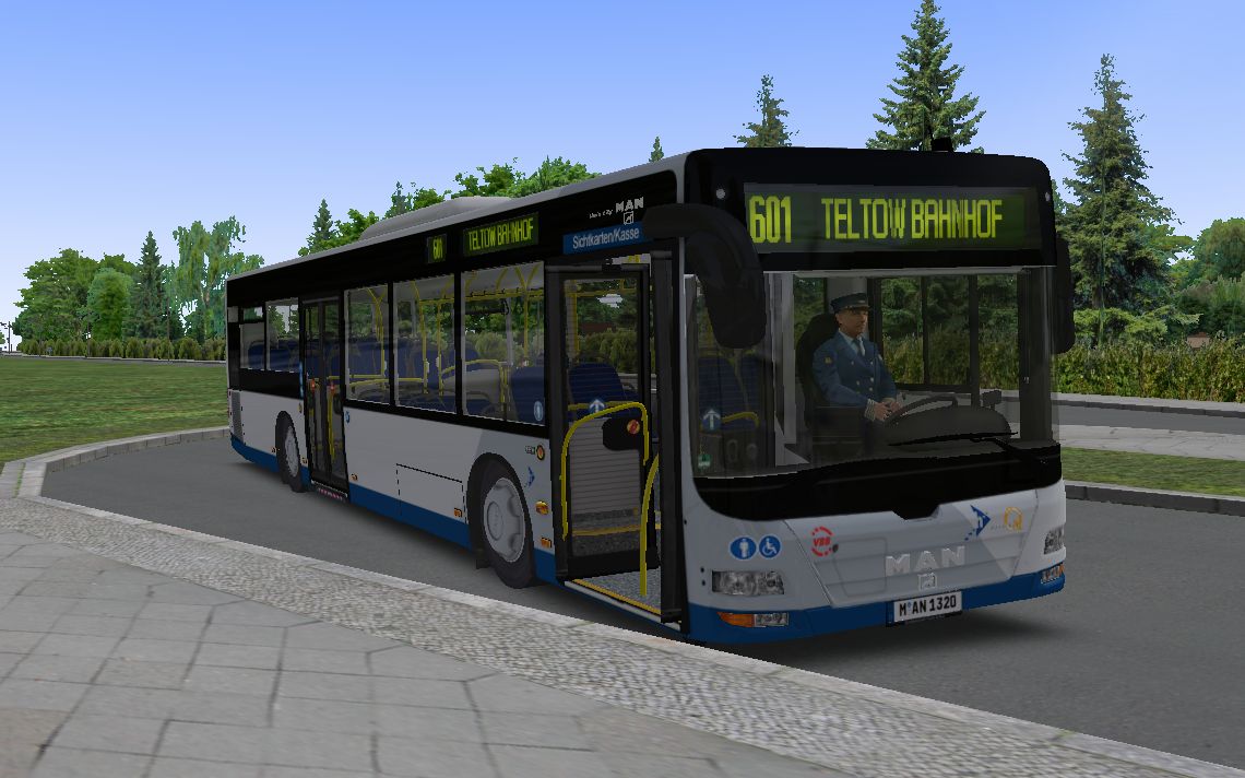 巴士模拟2 #49:驾驶man a21运行在柏林 601路 | omsi 2 柏林市 601路