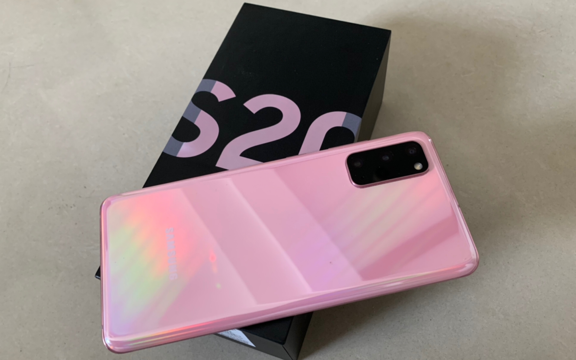 骚男必备三星s20粉色使用感受