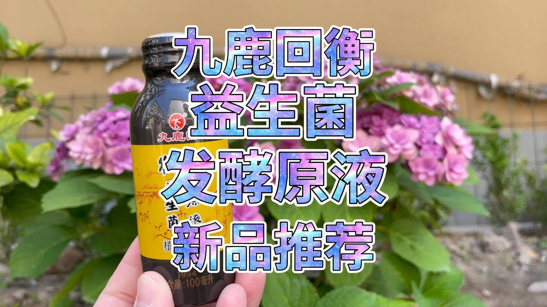 九鹿回衡益生菌发酵原液,新品推荐!