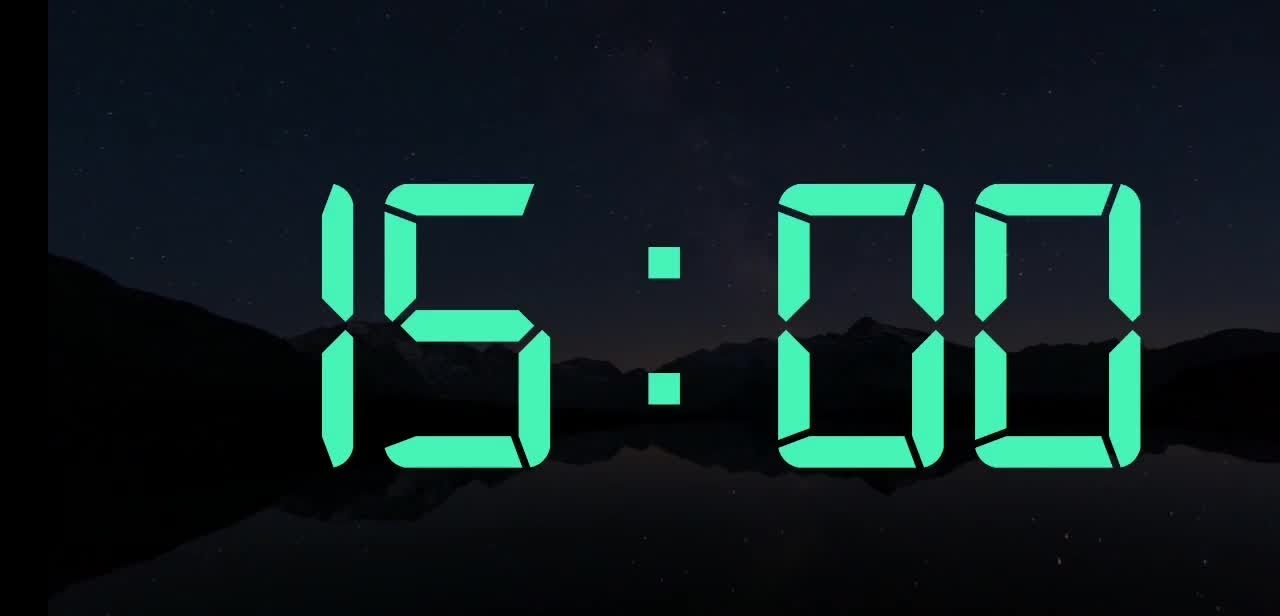 十五分钟倒计时互动视频宣传片