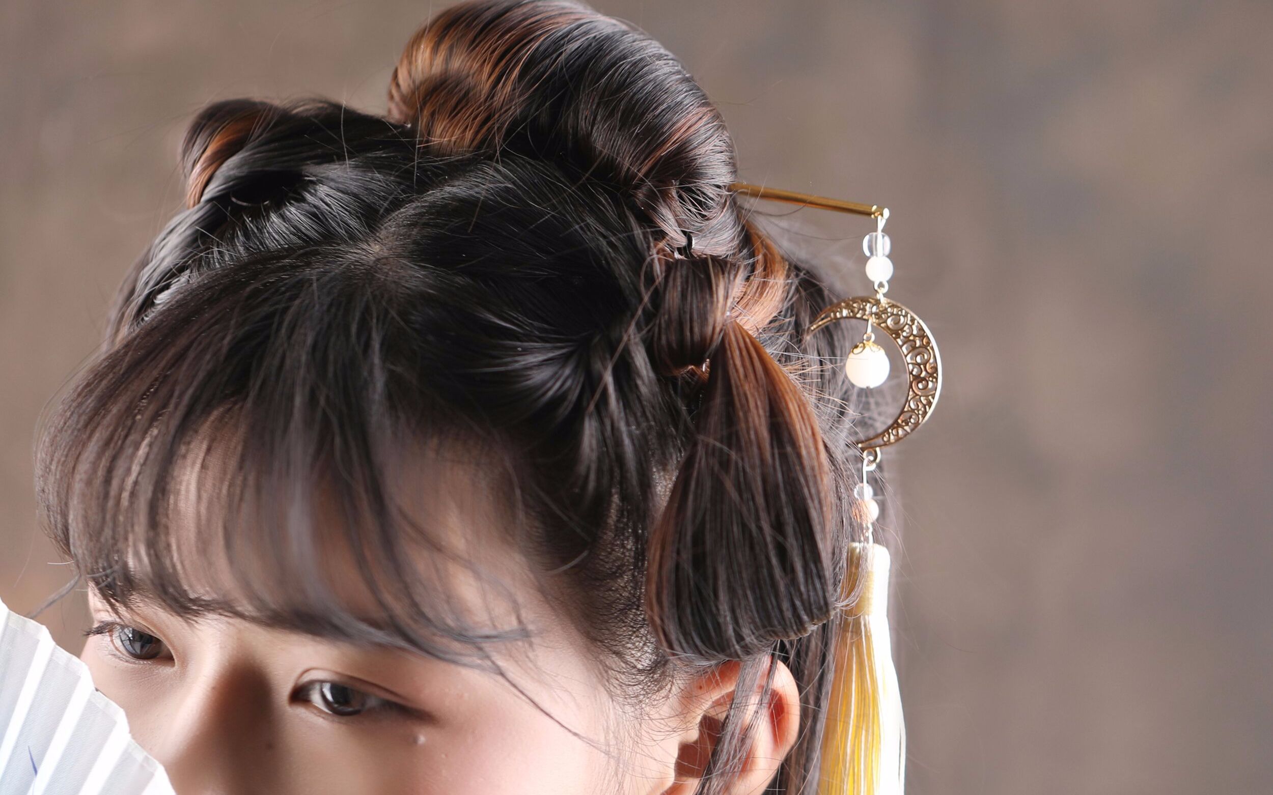 簪娘古风发簪发饰妆容拍摄日记_哔哩哔哩_bilibili