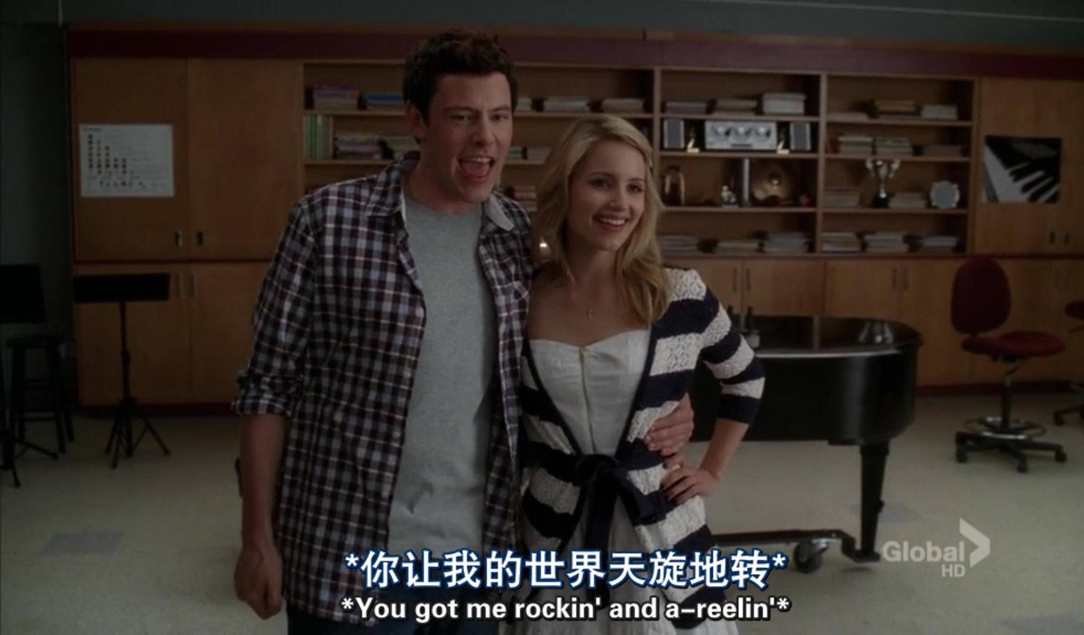 【glee 欢乐合唱团】《i dont want to know》s02e19