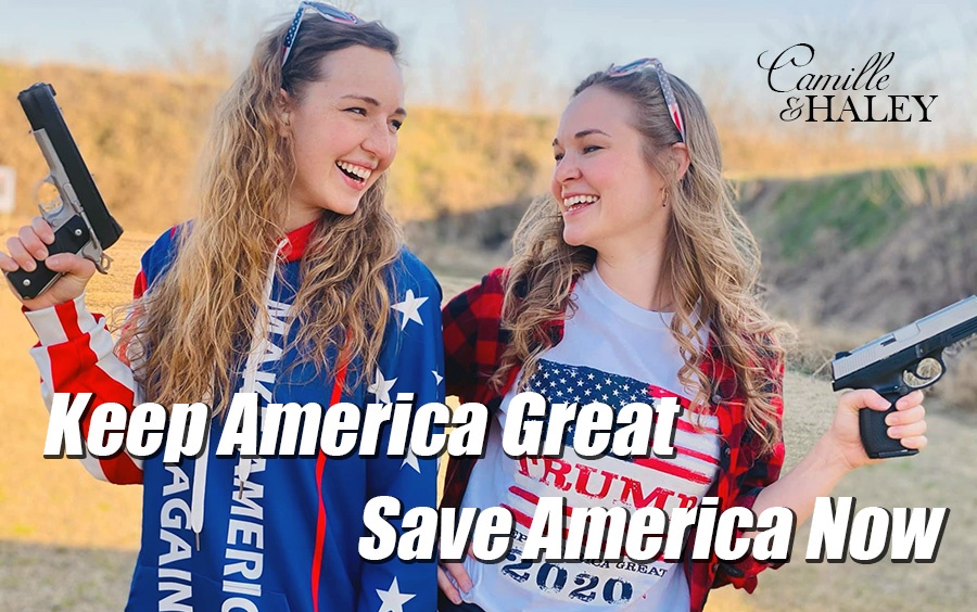 [图]【解说】改版 Keep America Great 你八成没听过！川普小姐姐 Camille & Haley 改歌词 SAVE AMERICA NOW