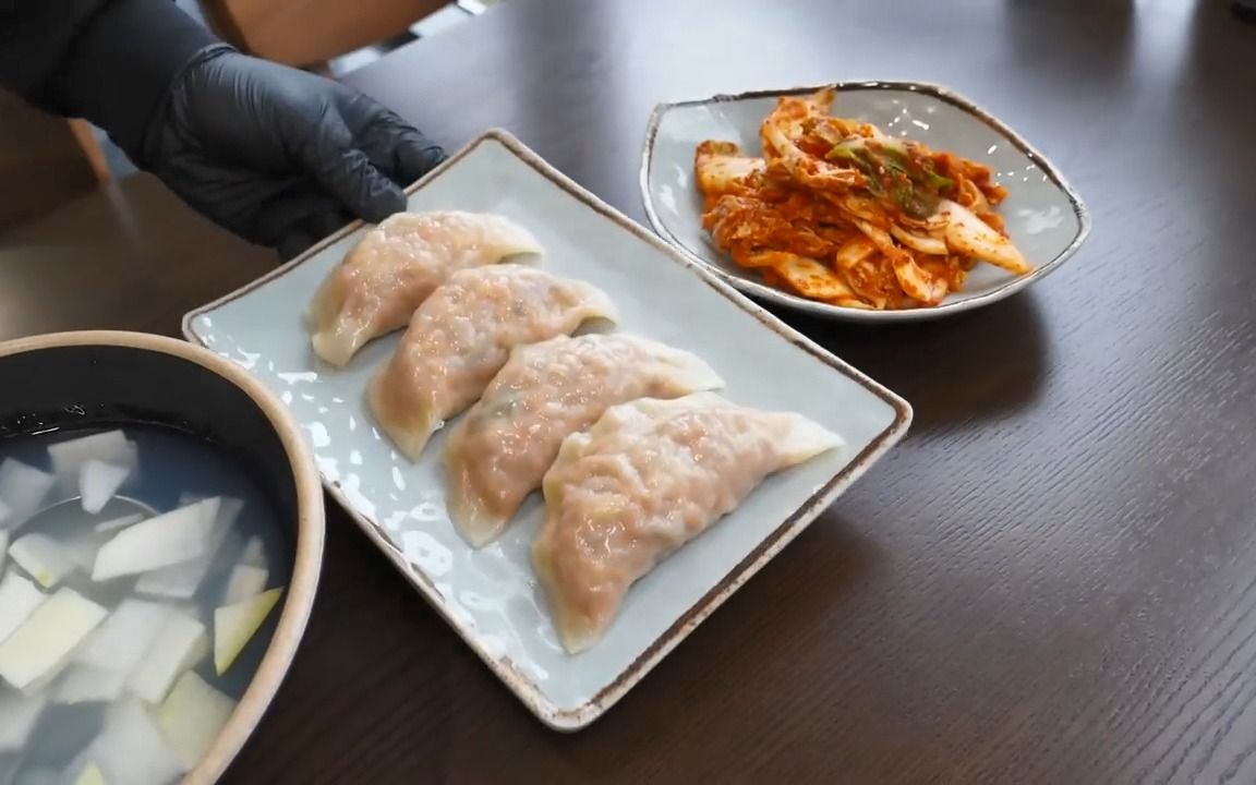 韩国美味的饺子