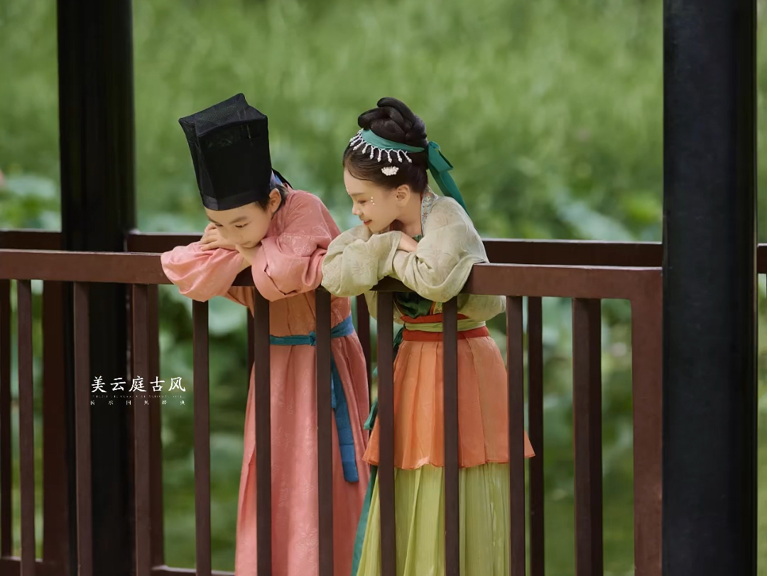 这组儿童古装写真 可爱到无法fu吸～#古风摄影 #亲子写真 #写真约拍
