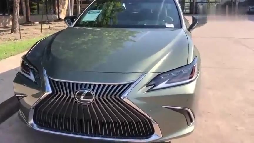 2020款雷克萨斯es350到货,外观和内饰详细实拍
