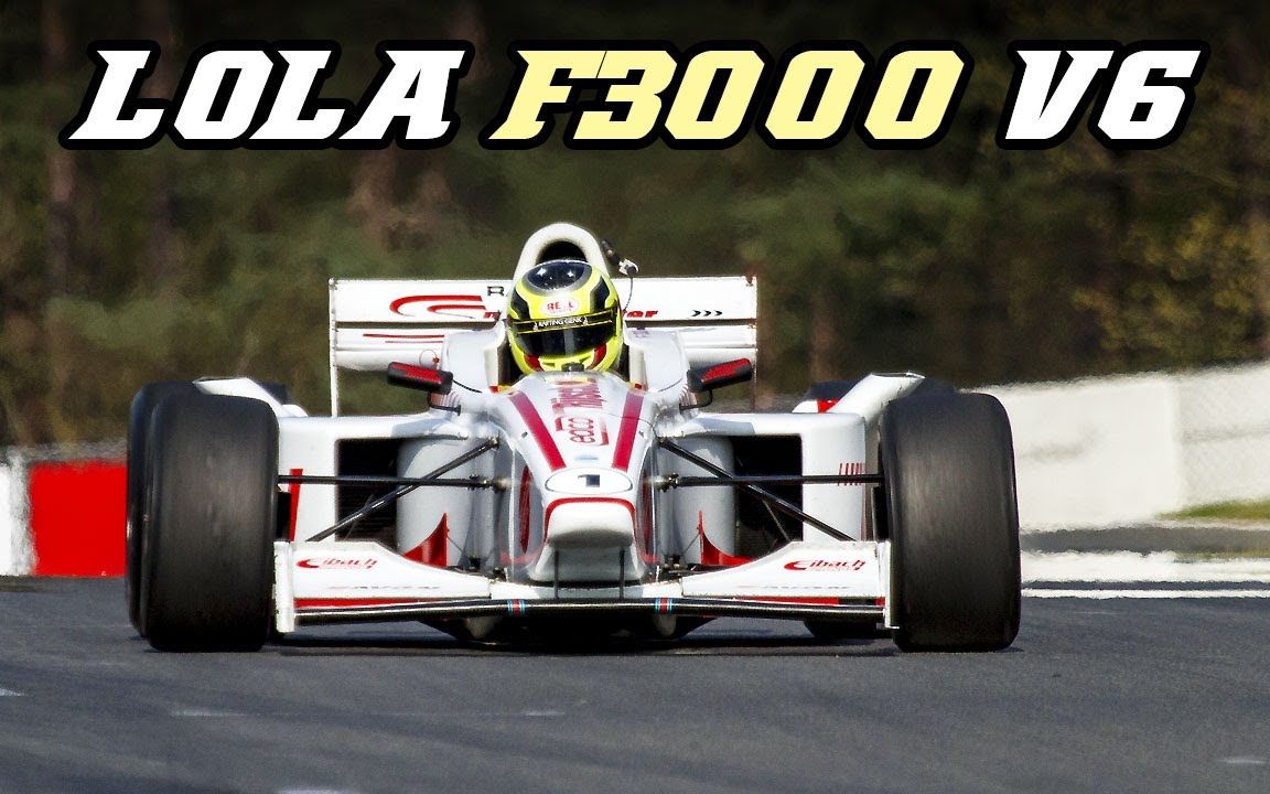 完爆现在f1的v6声浪 lola f3000 b99-50_哔哩哔哩_bilibili