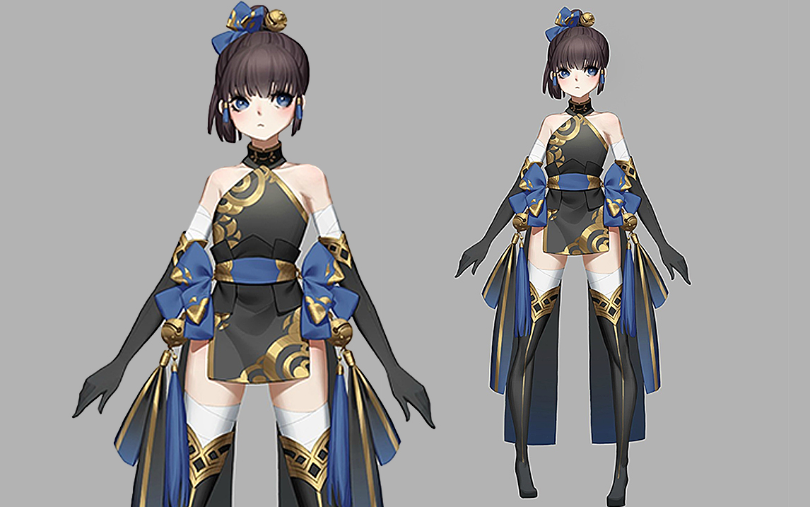 3dmax二次元人物建模,3dmax人物建模 3dmax建模:次世代"二次元女孩"人物角色模型制作教程,3dmax零基础布线