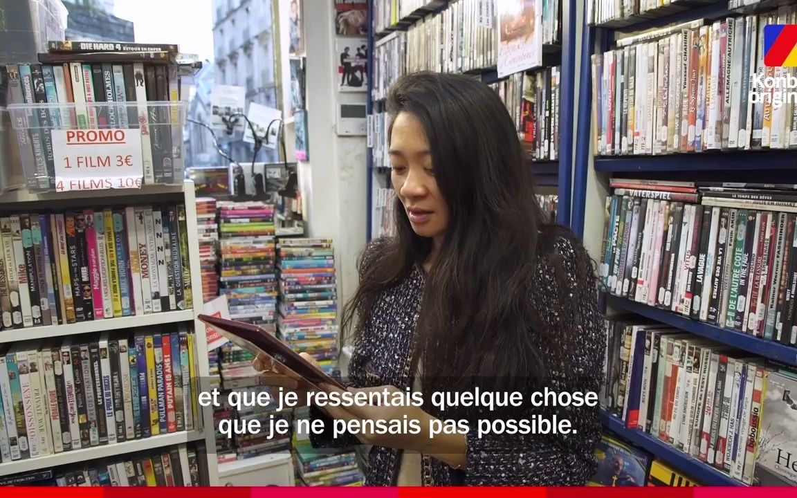 [图]le Vidéo Club Chloé Zhao pour la sortie de Les Éternel