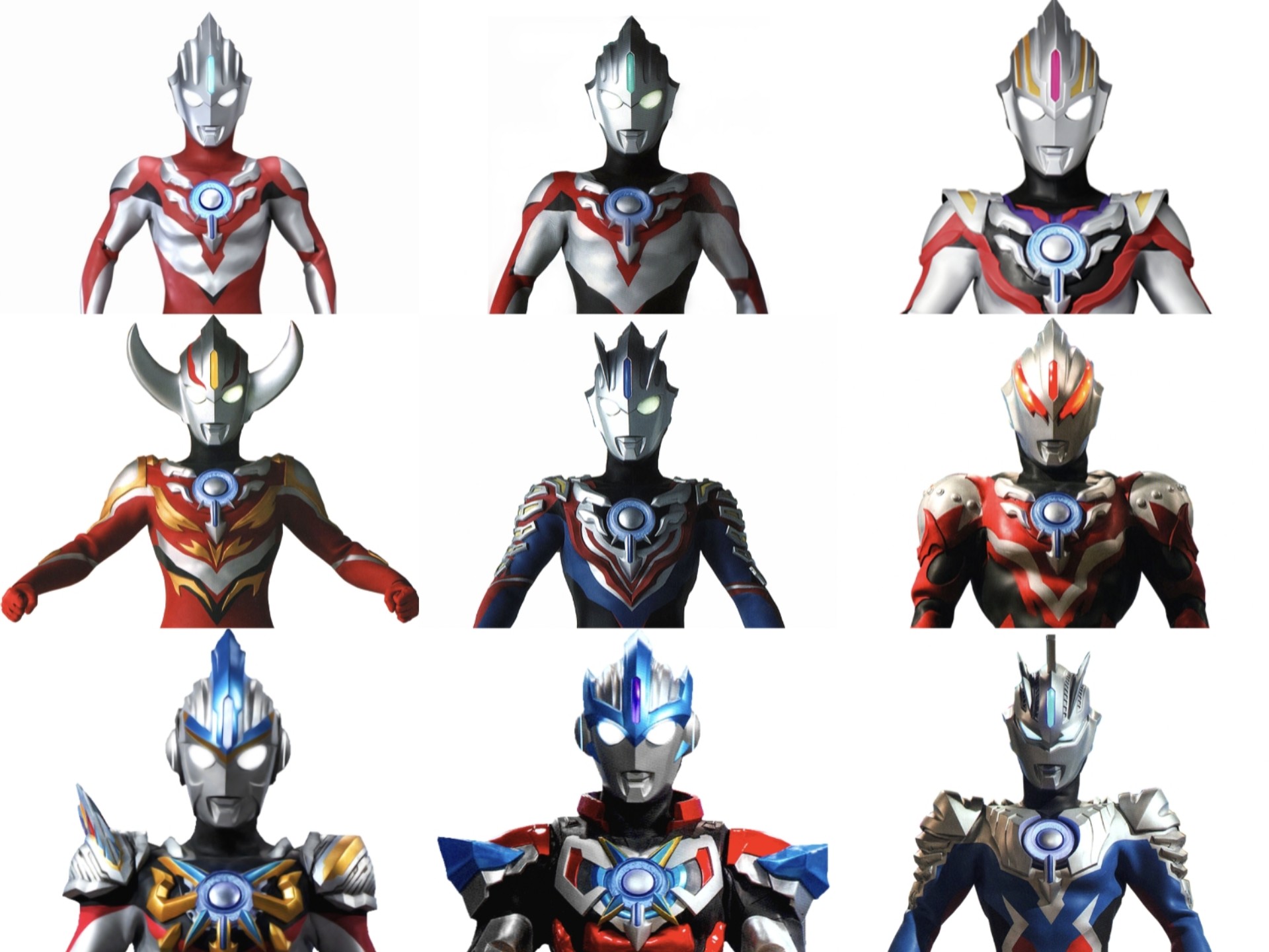 欧布奥特曼 全形态变身