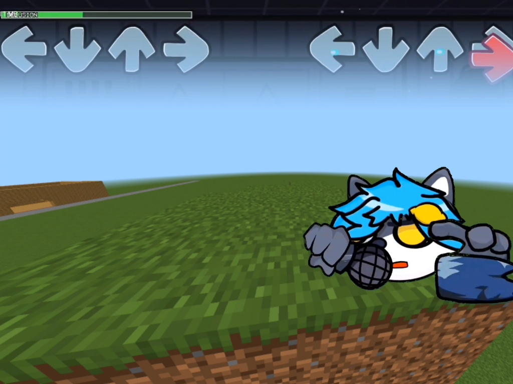 狗头合拍,劣质 背景我的世界,音乐fnf内鬼v4灰色一阶段