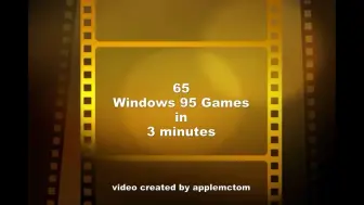 Télécharger la video: windows95 上的65款游戏