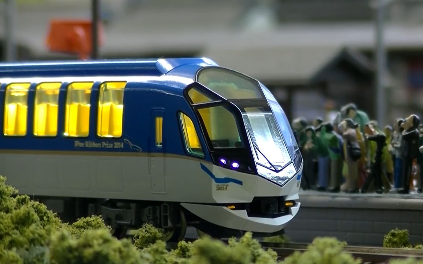 【n比例】 近铁50000系(tomix)_哔哩哔哩_bilibili