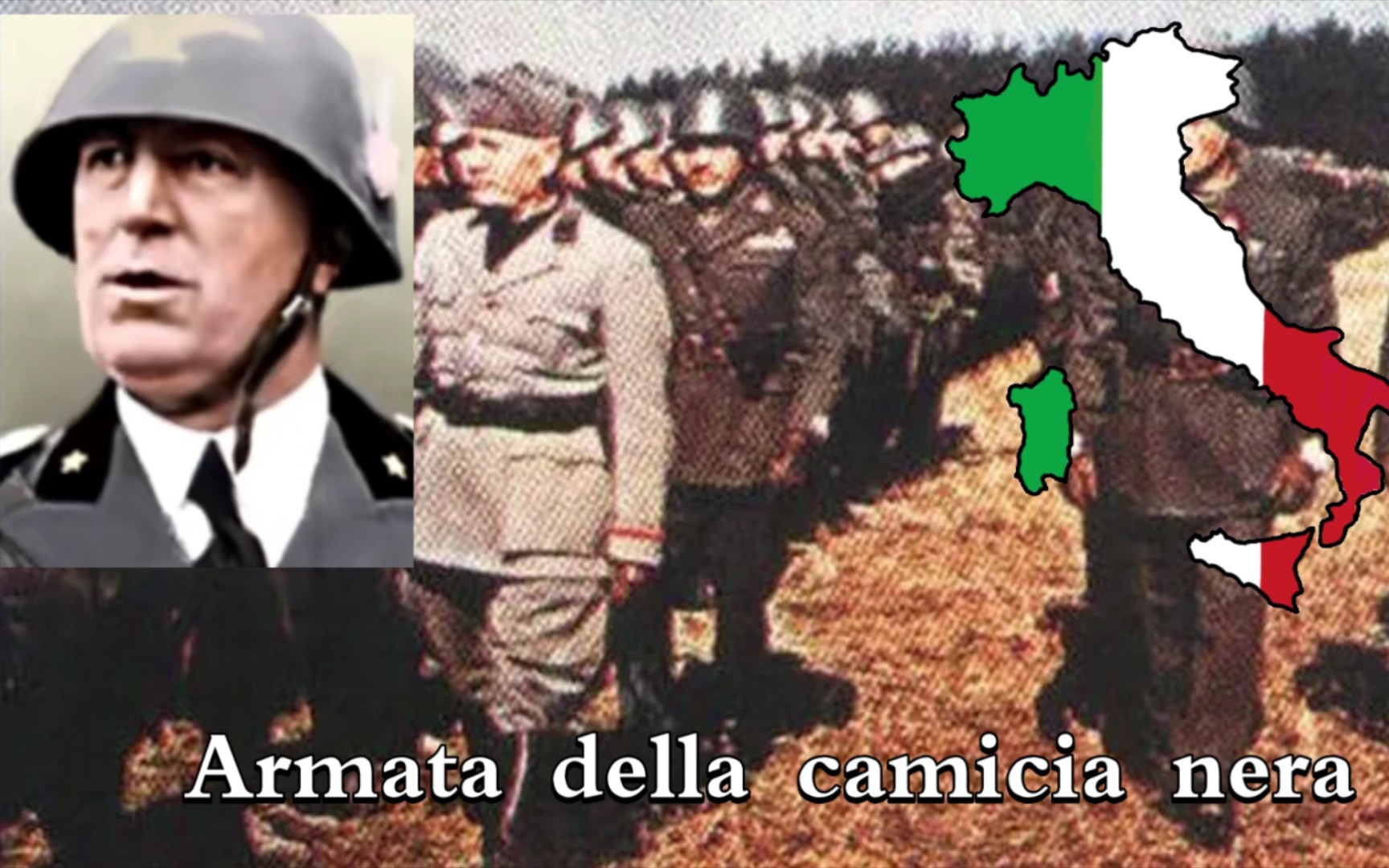 Armata della camicia nera意大利(黑衫军)《Battaglioni ＂M＂》钢铁雄心4单机游戏热门视频