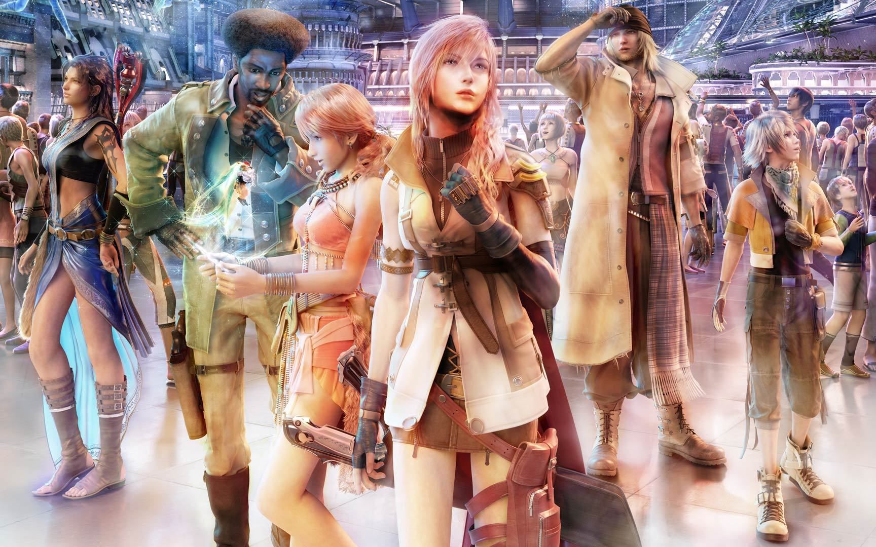 2018重温向最终幻想13全系列1080pcg动画还记得当年大家一起追过的奶