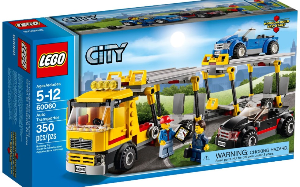 乐高城市60060汽车运输车速组评测