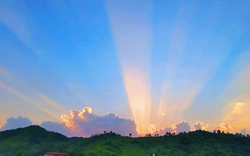 的捡到了一束光,以为可以好好珍藏却没想到,日落的时候就要还给了太阳