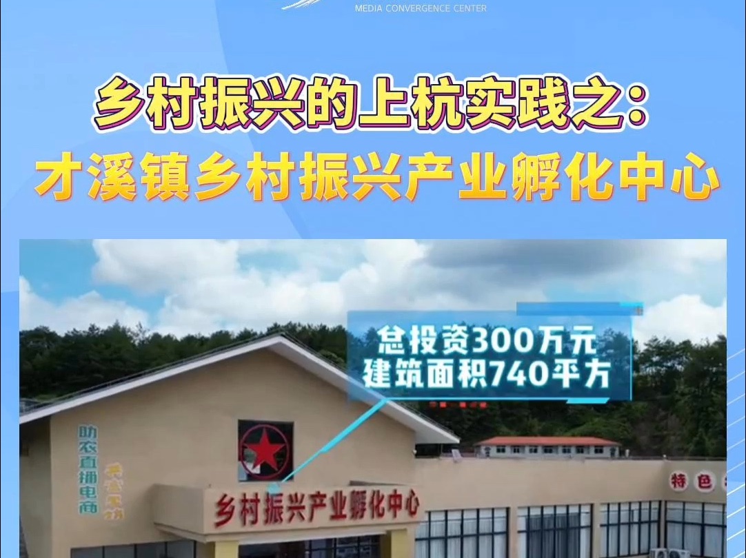 乡村振兴的上杭实践之(二):才溪镇乡村振兴产业孵化中心 (素材来源