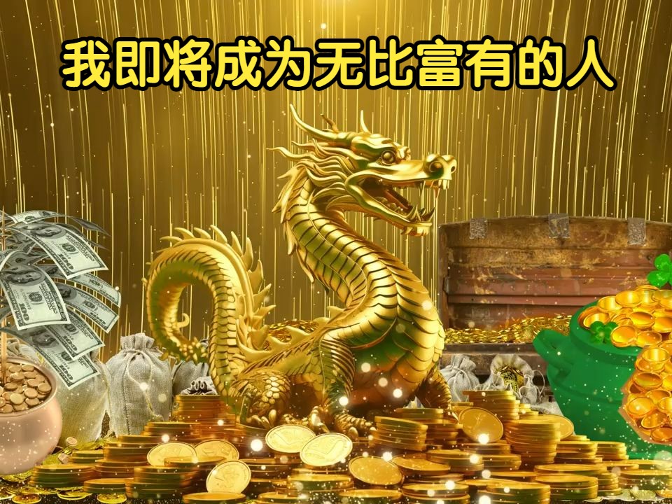 [图]【吸引力法则】💰龙年行好运💰财富入家门💰好运,福气,丰盛通通向我涌来!!!