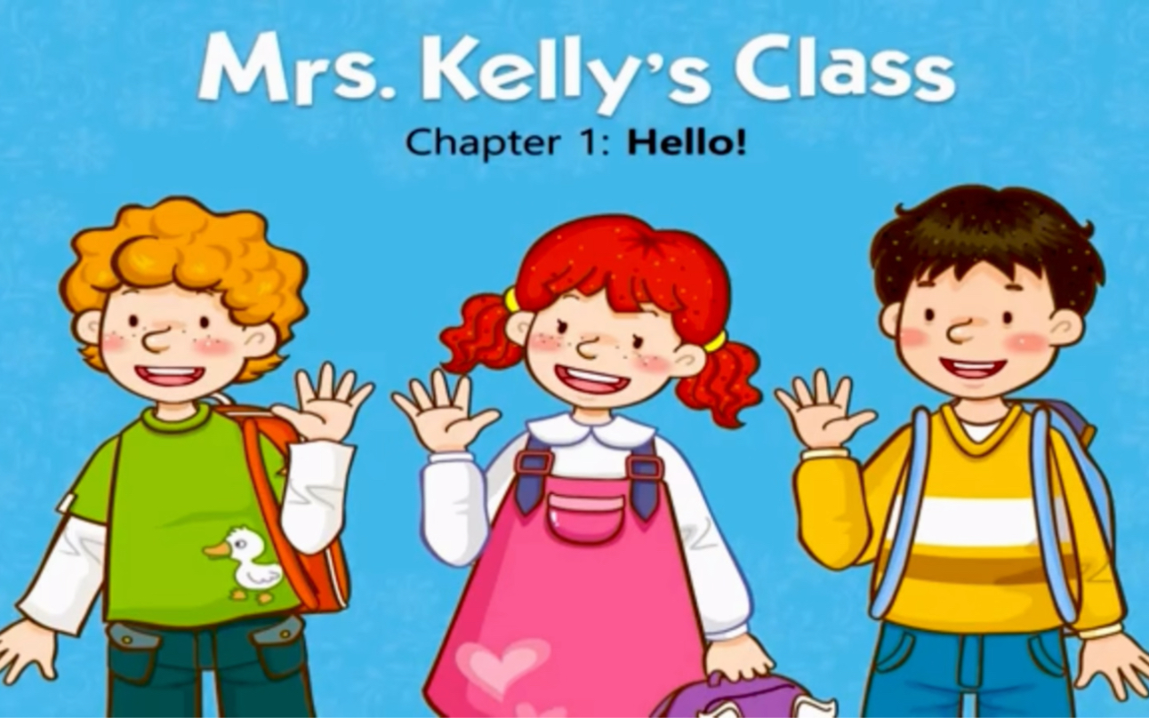 看動畫學英語|mrs. kellys class | 第一集:hello!