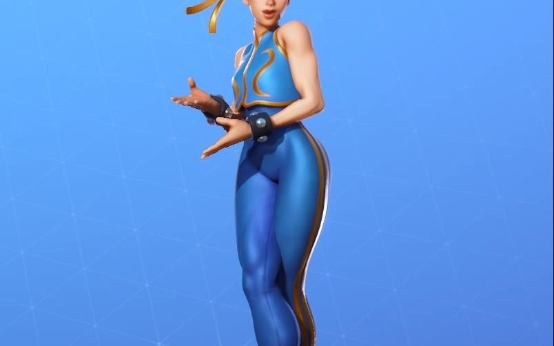 堡垒之夜春丽明日之星