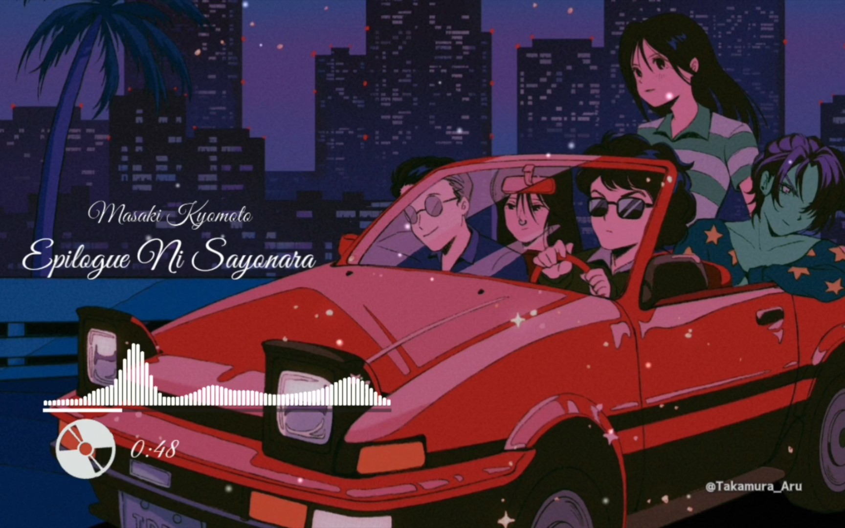 citypop|夜间都市风|好绝的调子,前奏一出就对味了《エピローグにさよ