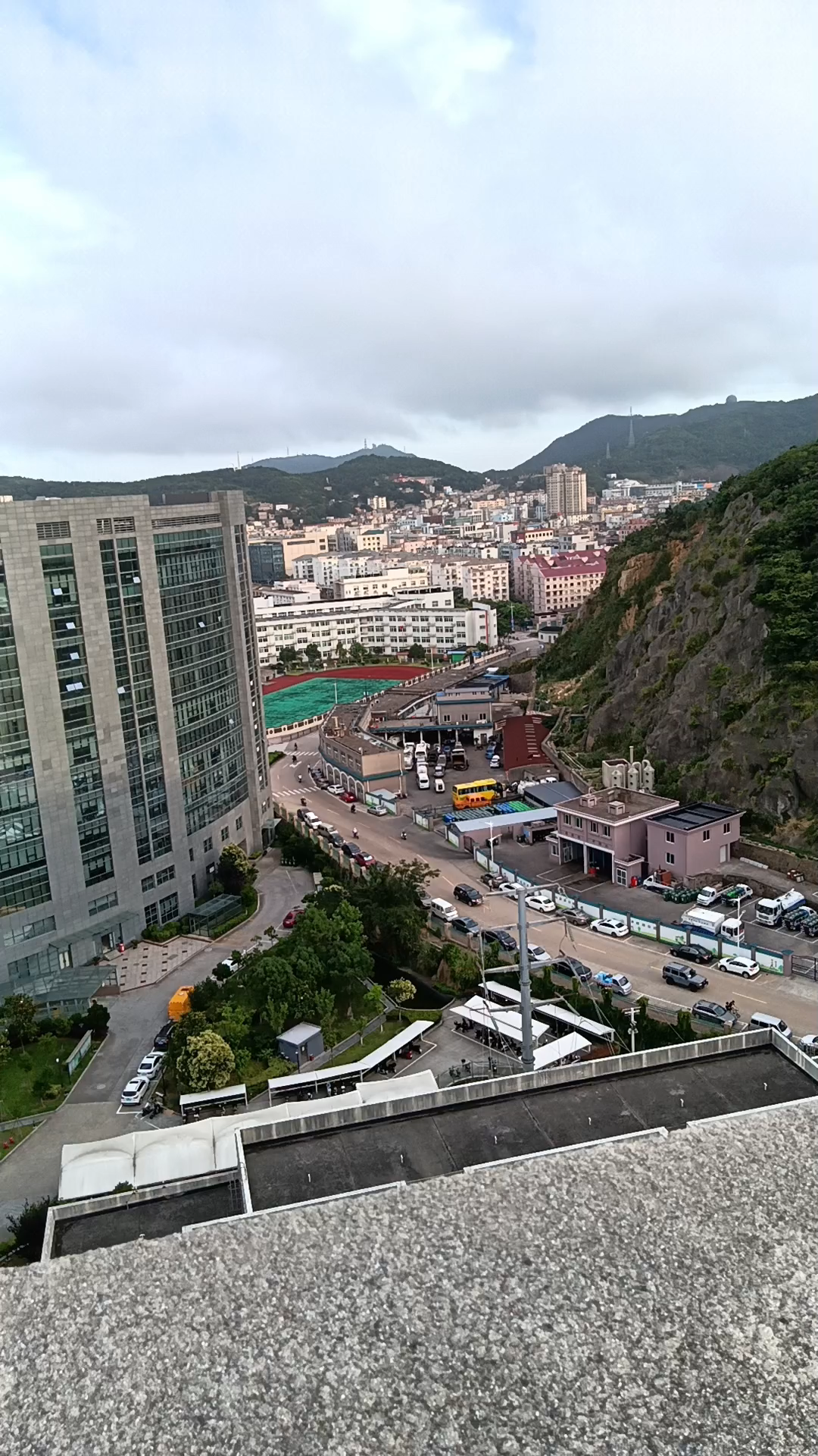 嵊泗列岛县城一角