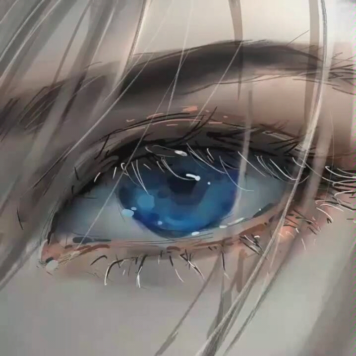 【板绘】画师nixeu眼睛厚涂