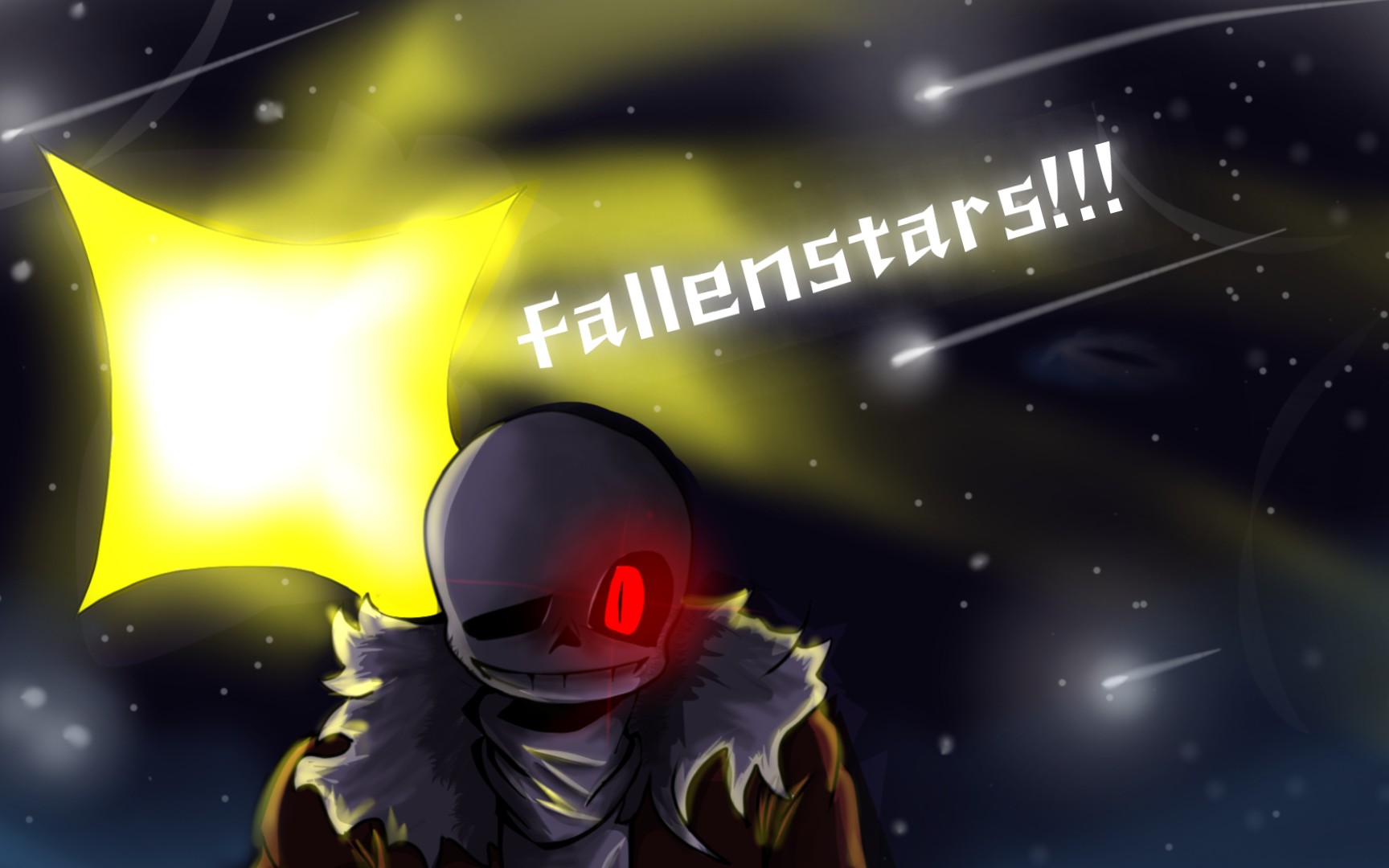 fallen stars画渣指绘