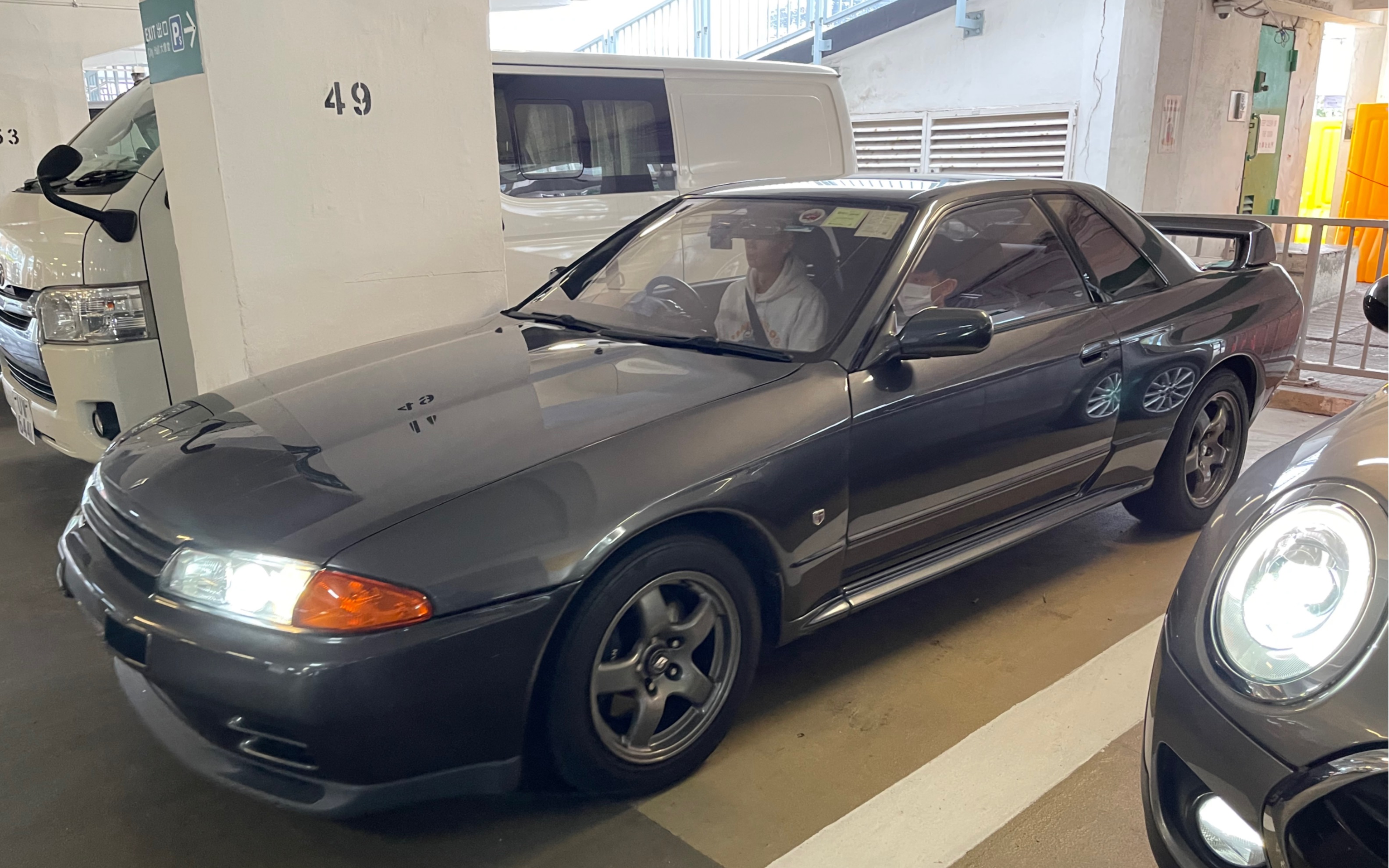 【香港|skyline gt-r r32】目送这台r32离开