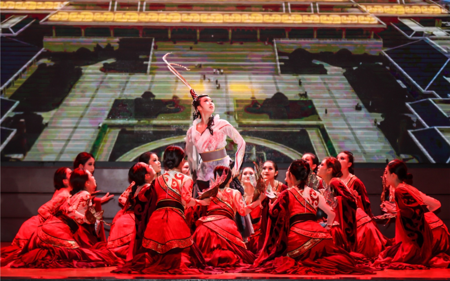 武汉理工大学2023"金秋杯"舞蹈比赛冠军 管理学院《激楚》