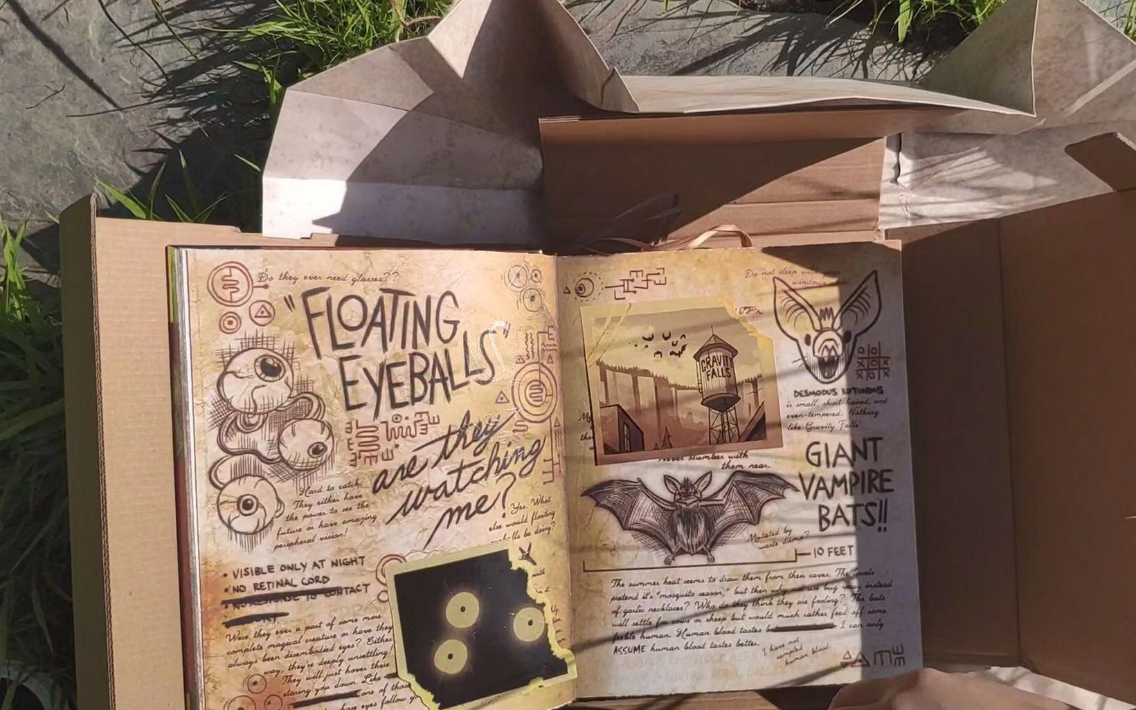 怪诞小镇典藏版日志开箱视频!