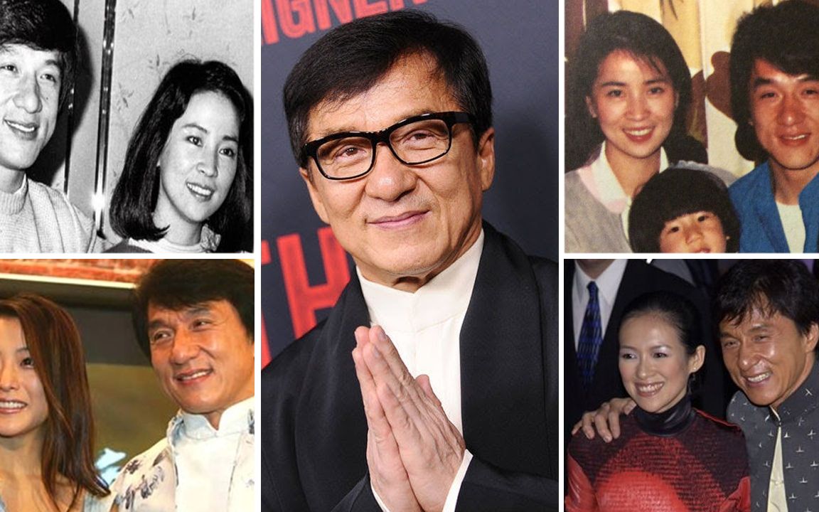 [图]Love History of Jackie Chan!