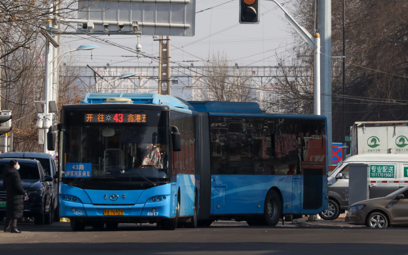 【公交发动机运行声浪】兰州公交青年铰接jnp6180gvc走行原声视频