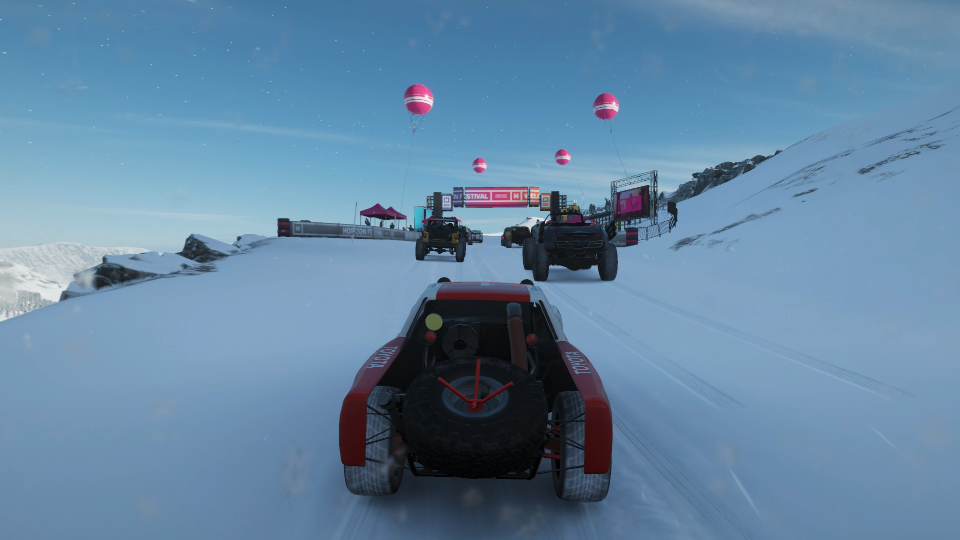 地平线4山脚越野赛丰田t100