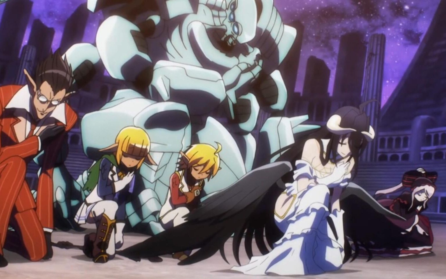 活动作品不死者之王守护者们集合向最强法王骨傲天膜拜