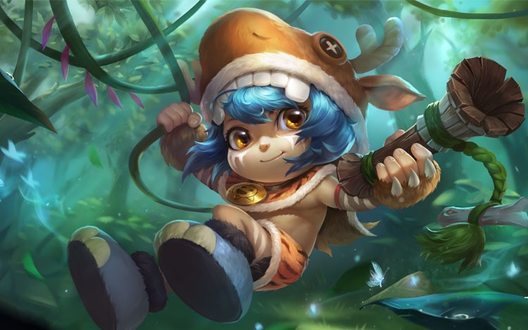 《英魂之刃》大早上的来两局匹配玩玩(丛林 夏玲)